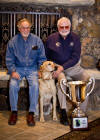 Anthony Pirano and Bob Hayden with "Big Al" winner of the 2011 Hook Memorial Trophy