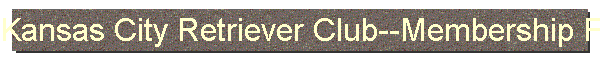 Membership Form